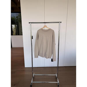 Rick Owens x Champion Star Patch Crewneck Sweatshirt Beige XL